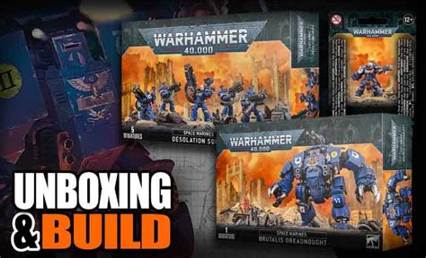 Brutalis Dreadnought Primaris Desolators Unboxing Build