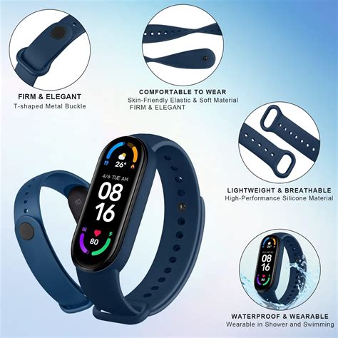 Muzens Piezas Correas De Repuesto Para Xiaomi Xiaomi Mi Band Mi