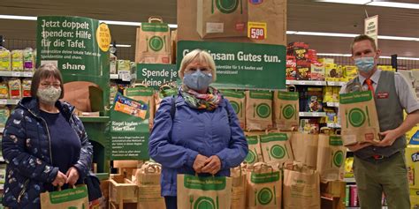 Lebensmittelt Te F R F Nf Euro Rewe Markt Unterst Tzt Halterner Tafel