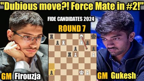 Alireza Firouzja Vs Gukesh D Fide Candidates Tournament Round