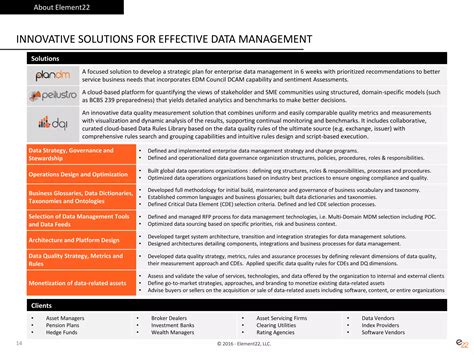 Introduction to DCAM, the Data Management Capability Assessment Model