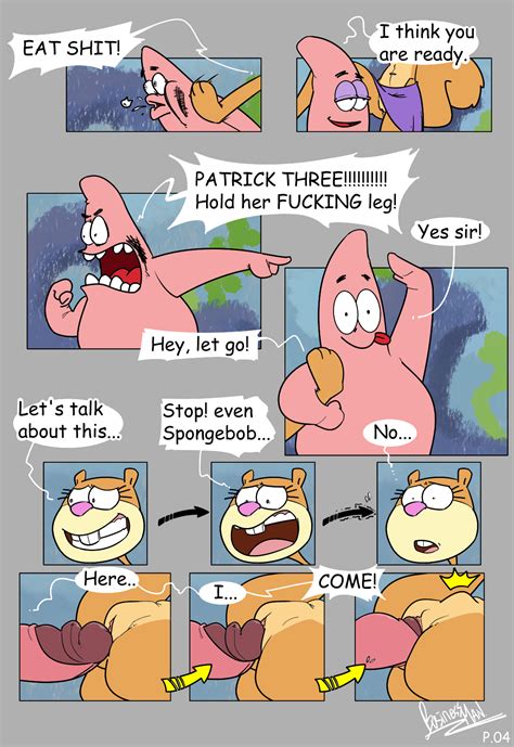 Patrick Star And Sandy Cheeks Porn Comic Cartoon Porn Comics Rule 34 Comic