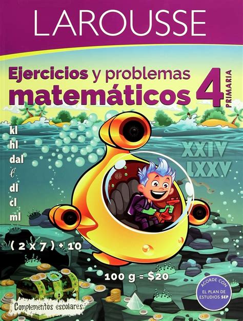 Ejercicios Matematicos 4 Spanish Edition Larousse 9786072115606