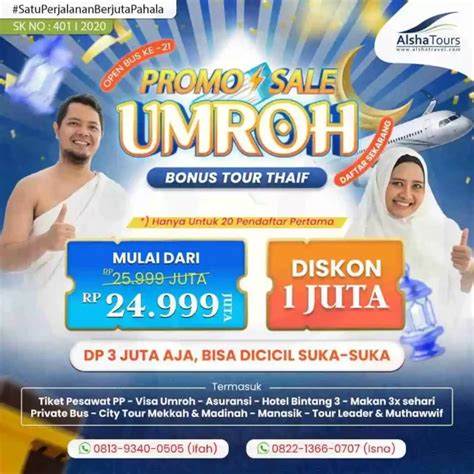 Biaya Paket Umroh Harga Termurah Hanya Disini