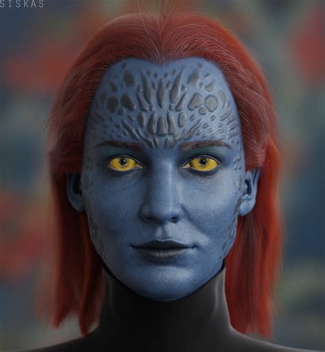 Mystique 3D Model - Finished Projects - Blender Artists Community