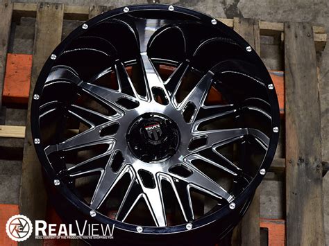 Realview Of American Truxx Dna At Black W Machined Face X