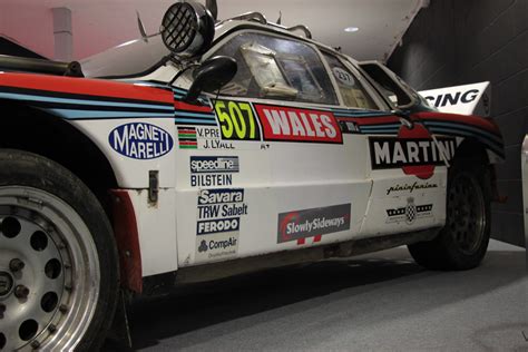 race retro  classic motorsport  lancia  rally car side view