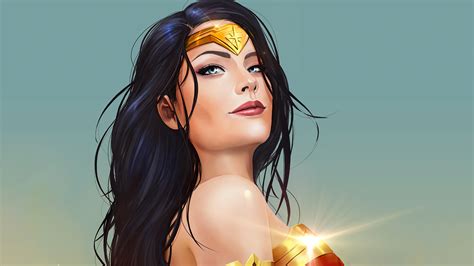 Download Black Hair Dc Comics Comic Wonder Woman 4k Ultra Hd Wallpaper