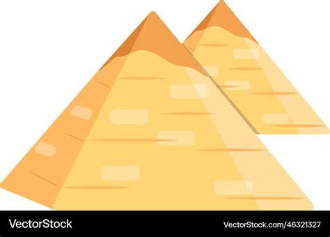 Pyramids Royalty Free Vector Image Vectorstock