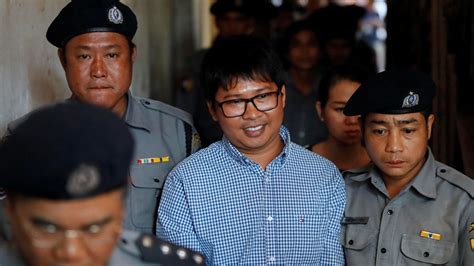 Reuters Journalists Held For Probing Rohingya Massacre Myanmar News