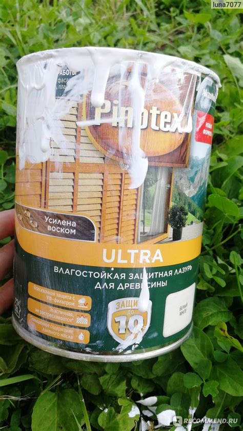 Декоративно-защитная пропитка для древесины Pinotex Ultra - «Чем ...