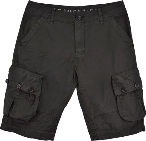 Mens Military Style Black Cargo Shorts #616s Size 36 - Walmart.com