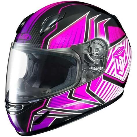 Redline Mc Hjc Cl Y Youth Full Face Motorcycle Helmet Snowmobile