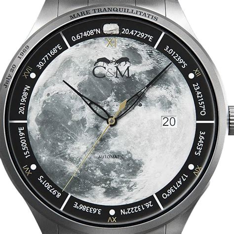 Montre Lunar 1969 White Acier Col MacArthur Ocarat