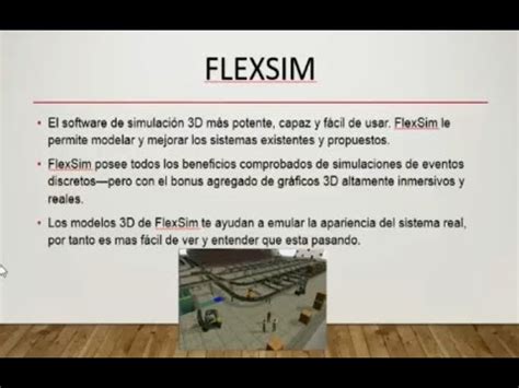 Curso flexsim introducción YouTube