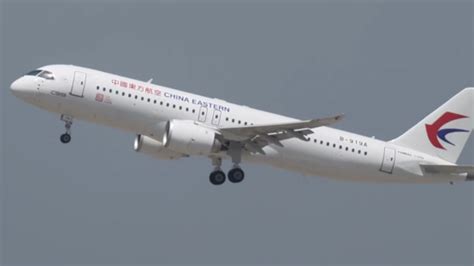 China S First Domestically Made C Jet Takes Off Cgtn