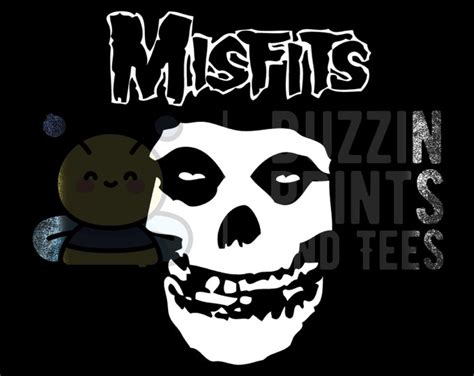 Misfits Want Your Skull Sticker Decal Rock Band Craft Supply Etsy