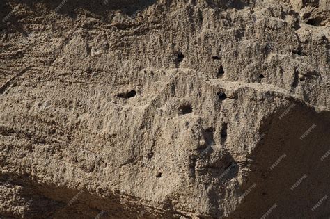 Premium Photo Sandstone Is A Fragmentary Sedimentary Rock A