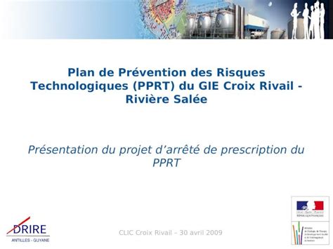 PPT Plan de Prévention des Risques Technologiques PPRT du GIE Croix