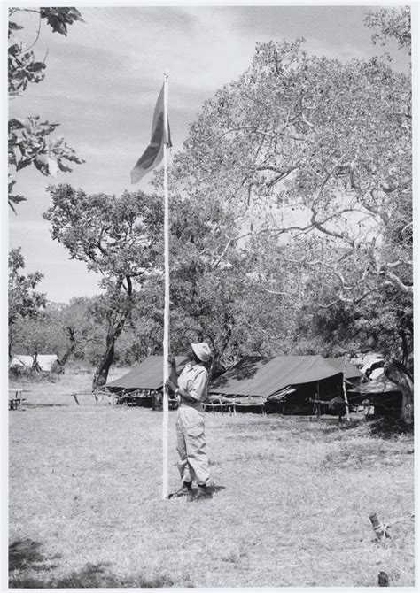 A Small Temporary Camp 4th Battalion Kings African Rifles Northern