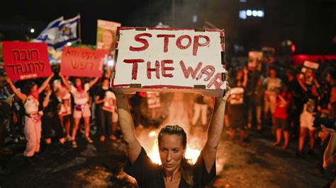 Thousands Rally In Tel Aviv To Demand Release Of Hostages Held By Hamas