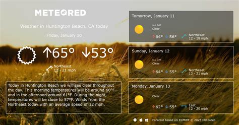 Huntington Beach Ca Weather 14 Days Meteored