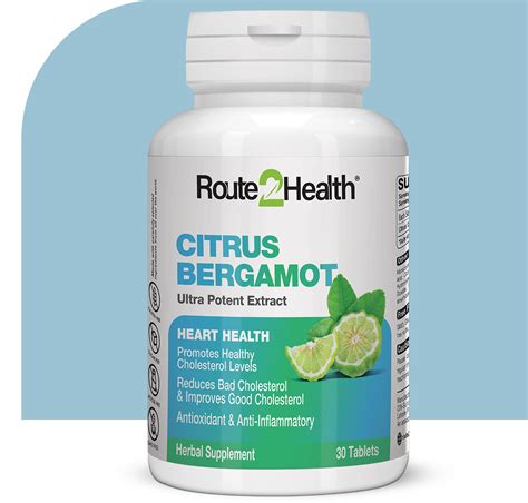 Citrus Bergamot Herbal Medicine For Lowering Cholesterol