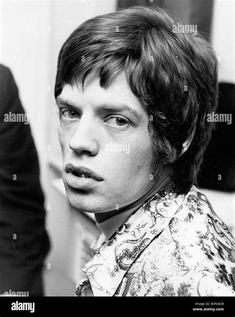 Rolling Stones Mick Jagger In January 1967 Stock Photo 19523515 Alamy