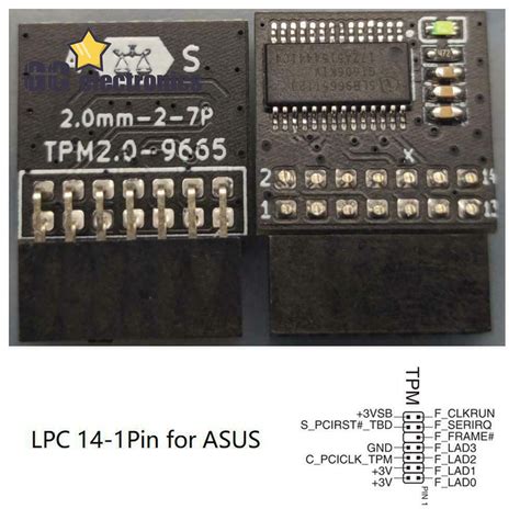 Gigabyte Gc Tpm S Tpm Module Pin Lpc Trusted Platform