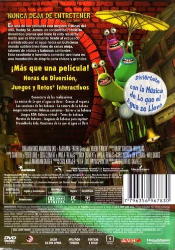 Lo Que El Agua Se Llev Dreamworks Dvd Original En Venta En Santa