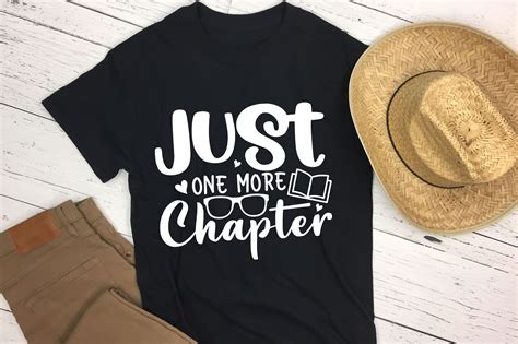 Just One More Chapter Reading Book Lovers SVG By CraftLabSVG