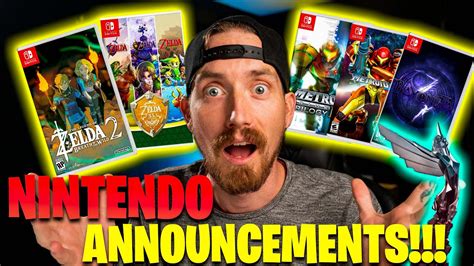 Nintendo Game Awards Announcements Setting Up Nintendo 2021 YouTube