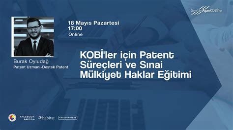 Kob Ler I In Patent S Re Leri Ve S Nai M Lkiyet Haklar E Itimi