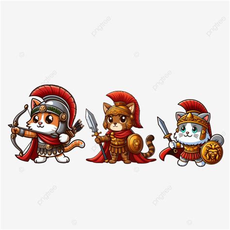 Cat Cartoon Roman Empires Troops Cartoon Paint Roman Empire Cartoon