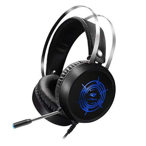 Headset Gamer C Tech Harrier Usb Ph G Bkv Kabum