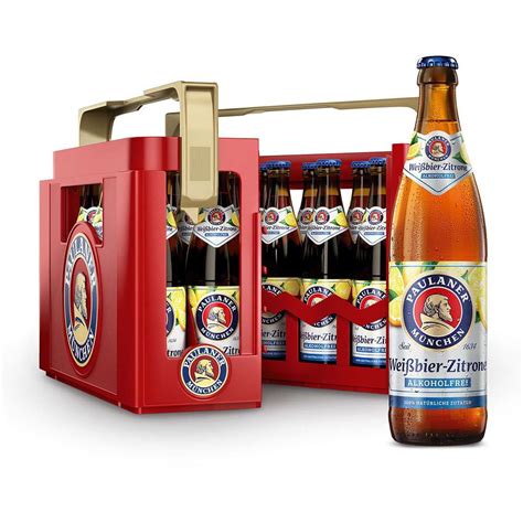 Paulaner Wei Bier Zitrone Alkoholfrei X L Online Kaufen