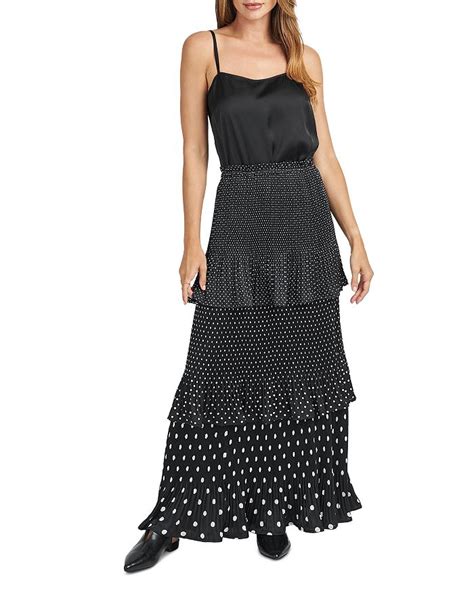 Daniel Rainn Tiered Polka Dot Skirt Bloomingdales