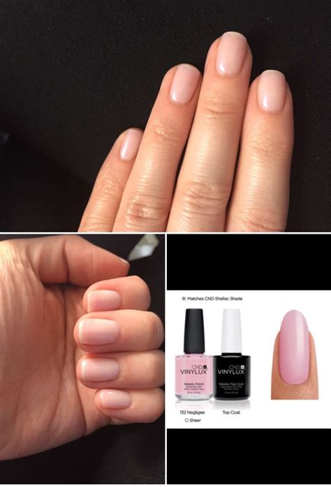 Cnd Negligee Natural Looking Wedding Nails Loved The Colour Cnd Nails Nails Nail Colors