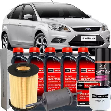 Kit Troca De Oleo W Ford Motorcraft Filtros E Cabine Km