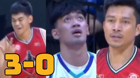 Blackwater Vs Converge Nagpaulan Ng Tres Ang Bossing Tinambakan Ang