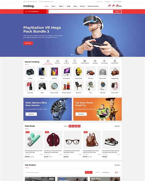 Best Ecommerce Website Templates Woovina