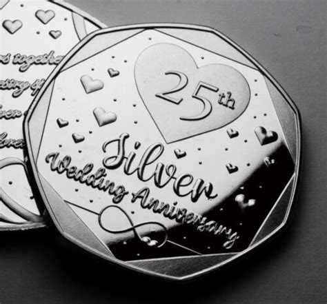 Th Silver Wedding Anniversary Commemorative Gift Present Husband