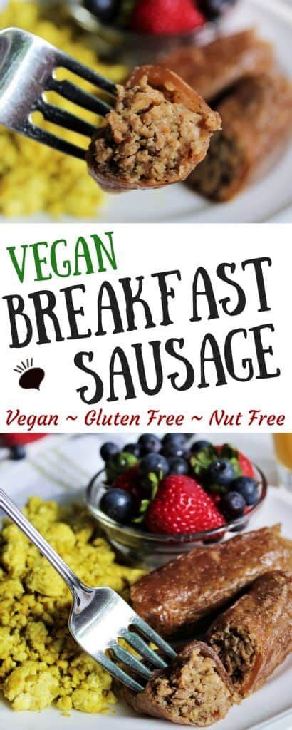 A Simple Gluten Free And Vegan Breakfast Sausage Recipe To Make Your Own Vegan Br Vegan