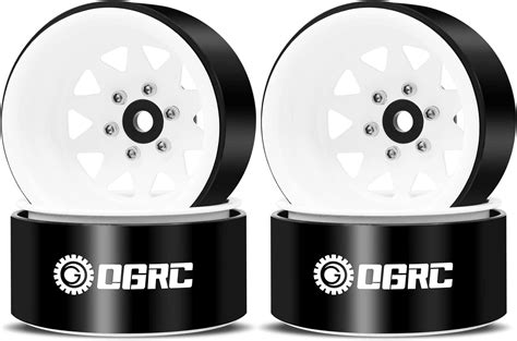 Ogrc 4pcs Aluminum 19 Inch Beadlock Wheels Negative Offset