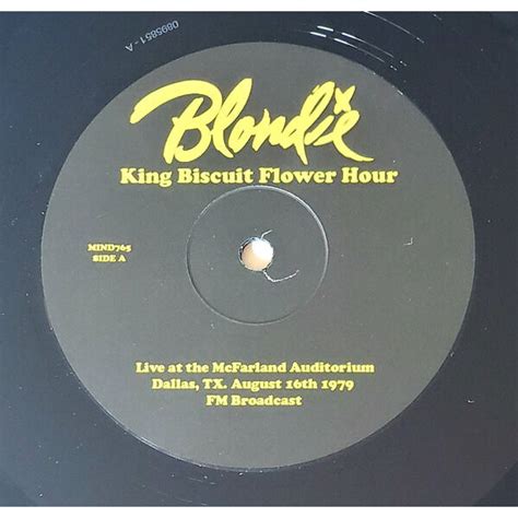 King Biscuit Flower Hour Mcfarland Auditorium Dallas Tx By