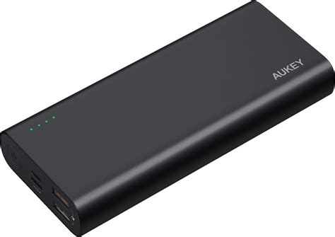 Aukey PB XD13 Power Bank 20000mAh 18W με 2 Θύρες USB A και Θύρα USB C