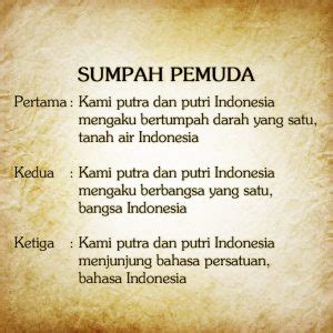 Kisah Di Balik Sumpah Pemuda Tahun Kobarkan Persatuan Pontas Id