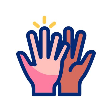 High Five Animated Icon Free Hands And Gestures Animated Icon