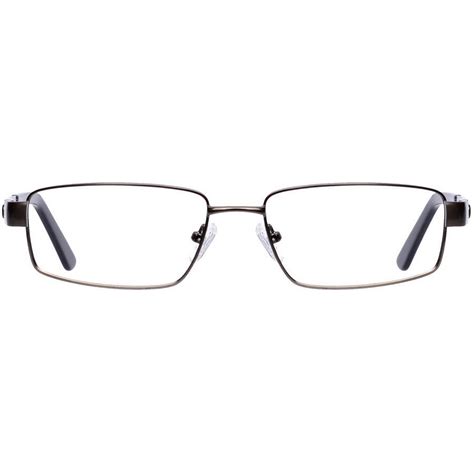 Adolfo Mens Rxable Eyeglasses Major Dark Gunmetal Frames