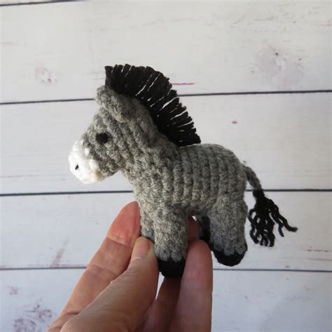 Crochet Donkey PDF Crochet Pattern DIY Instructions to - Etsy